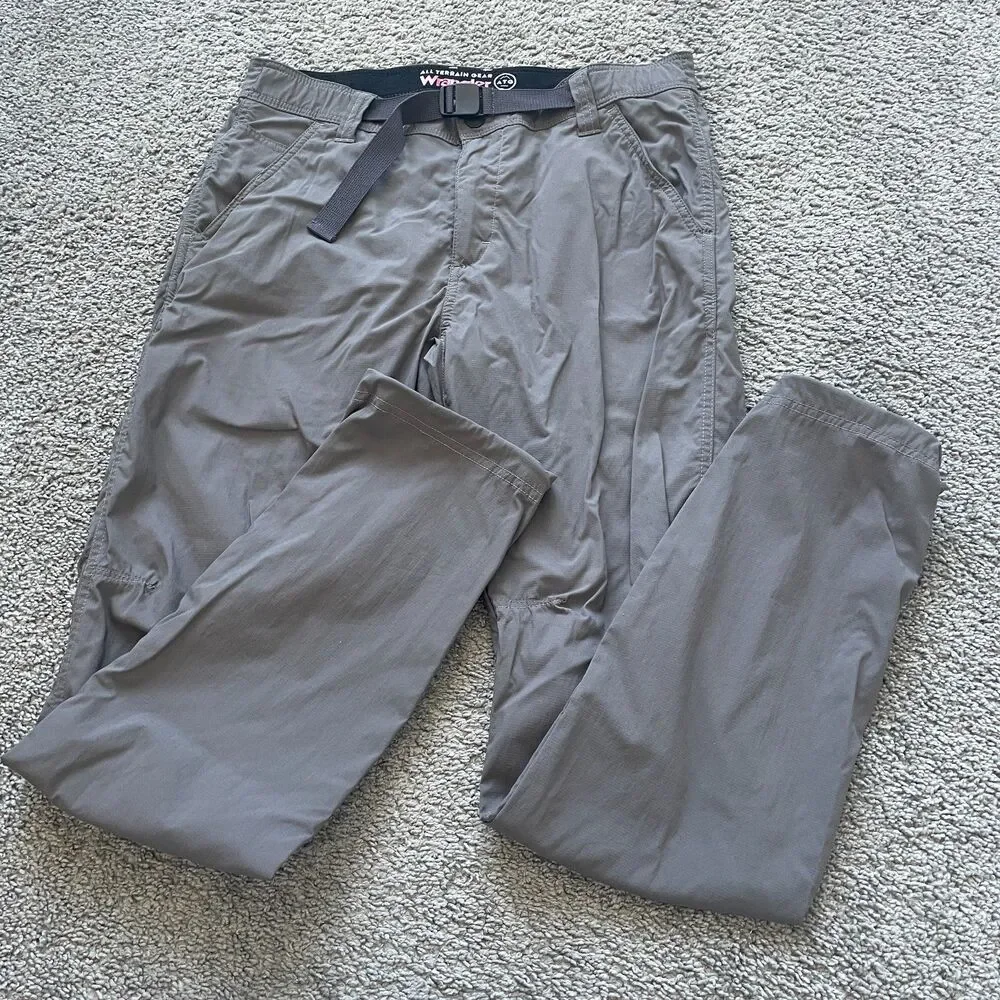Wranger ATG All Terrain Gear Pants Mens 32x32 Hiking Stretch Nylon Travel